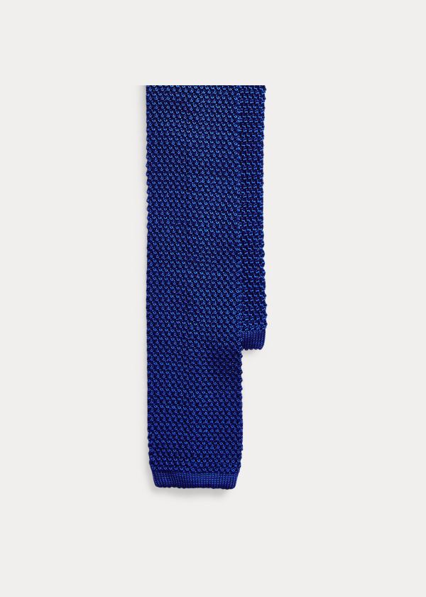 Men's Ralph Lauren Knit Mulberry Silk Ties | 483726JHX